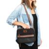 imageArctic Zone Canvas Expandable Horizontal Lunch Box with Removable Shoulder Strap  BlueBlack