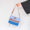 imageArctic Zone Canvas Expandable Horizontal Lunch Box with Removable Shoulder Strap  BlueBlue