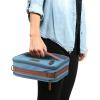 imageArctic Zone Canvas Expandable Horizontal Lunch Box with Removable Shoulder Strap  BlueBlue