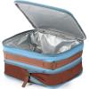 imageArctic Zone Canvas Expandable Horizontal Lunch Box with Removable Shoulder Strap  BlueBlue
