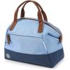 imageArctic Zone Canvas Heathered Eco Expandable Lunch Pack  Insulated Lunch Bag  BlackBlue