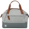 imageArctic Zone Canvas Heathered Eco Expandable Lunch Pack  Insulated Lunch Bag  BlackGray