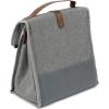 imageArctic Zone Canvas Heathered Eco Expandable Lunch Pack  Insulated Lunch Bag  BlackGray