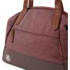 imageArctic Zone Canvas Heathered Eco Expandable Lunch Pack  Insulated Lunch Bag  BlackWine