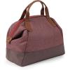 imageArctic Zone Canvas Heathered Eco Expandable Lunch Pack  Insulated Lunch Bag  BlackWine