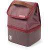 imageArctic Zone Canvas Heathered Eco Expandable Lunch Pack  Insulated Lunch Bag  BlackWine