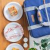 imageArctic Zone Expandable Thermal Insulated Food Carrier Large Teal FabricNavy