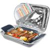 imageArctic Zone Expandable Thermal Insulated Food Carrier Large Teal FabricNavy