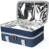 imageArctic Zone Expandable Thermal Insulated Food Carrier Large Teal FabricNavy