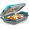 imageArctic Zone Expandable Thermal Insulated Food Carrier Large Teal FabricTeal