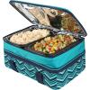 imageArctic Zone Expandable Thermal Insulated Food Carrier Large Teal FabricTeal