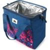 imageArctic Zone High Performance Meal Prep Lunch Bag MD with 6 Piece Printed Leak Proof Bento and 250g High Performance Ice Pack  Leafy GreyNocturnal Orchid
