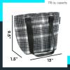 imageArctic Zone Insulated Lunch Tote Bag for Women  Lunch Box Cooler Tote BagGlen Plaid