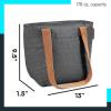 imageArctic Zone Insulated Lunch Tote Bag for Women  Lunch Box Cooler Tote BagHeathered Gray