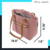 imageArctic Zone Insulated Lunch Tote Bag for Women  Lunch Box Cooler Tote BagHeathered Rose Tan