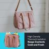 imageArctic Zone Insulated Lunch Tote Bag for Women  Lunch Box Cooler Tote BagHeathered Rose Tan