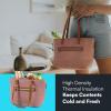 imageArctic Zone Insulated Lunch Tote Bag for Women  Lunch Box Cooler Tote BagHeathered Rose Tan