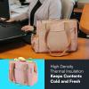 imageArctic Zone Insulated Lunch Tote Bag for Women  Lunch Box Cooler Tote BagHeathered Rose Tan