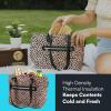 imageArctic Zone Insulated Lunch Tote Bag for Women  Lunch Box Cooler Tote BagLeopard Blot