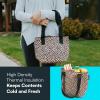 imageArctic Zone Insulated Lunch Tote Bag for Women  Lunch Box Cooler Tote BagLeopard Blot