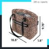 imageArctic Zone Insulated Lunch Tote Bag for Women  Lunch Box Cooler Tote BagLeopard Blot