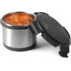 imageArctic Zone Insulated Thermal Bowl with 4Lock Lid  16 oz  Red  BPA Free Leakproof Food ContainerGray