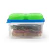imageArctic Zone Interlocking Ice Bricks  2Pack DoubleSided Ice Bricks  Snaps Onto Container Lids  GreenGreen