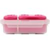 imageArctic Zone Interlocking Ice Bricks  2Pack DoubleSided Ice Bricks  Snaps Onto Container Lids  GreenPink