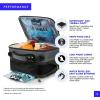 imageArctic Zone Titan Deep Freeze Fridge Cold Expandable Insulated Horizontal Lunch Pack with 2X 250g High Performance Ice Walls BlueGray