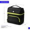 imageArctic Zone Ultimate Secret Lunch Bucket  Dual Compartment Insulated Lunch Pack  NavyBlack