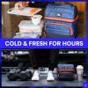 imageArctic Zone Ultimate Secret Lunch Bucket  Dual Compartment Insulated Lunch Pack  NavyNavy