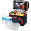 imageArctic Zone Ultimate Secret Lunch Bucket  Dual Compartment Insulated Lunch Pack  NavyNavy