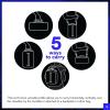 imageArctic Zone Ultimate Upright Expandable Lunch Pack Dual Compartment Insulated  BlackNavy