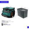 imageTitan Deep Freeze Coolers  Zipperless Hardbody Cooler  Deep Freeze Insulation HardBody Liner and SmartShelfPine