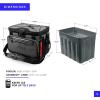 imageTitan Deep Freeze Coolers  Zipperless Hardbody Cooler  Deep Freeze Insulation HardBody Liner and SmartShelfSharkskin Gray