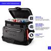 imageTitan Deep Freeze Coolers  Zipperless Hardbody Cooler  Deep Freeze Insulation HardBody Liner and SmartShelfSharkskin Gray