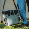 imageTitan Fridge Cold Zipperless Insulated Lunch Box  With Reusable Gel Ice Packs Plus Food Container Set  Sage GreenSail Blue