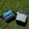 imageTitan Fridge Cold Zipperless Insulated Lunch Box  With Reusable Gel Ice Packs Plus Food Container Set  Sage GreenSail Blue