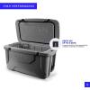 imageTitan Hard Ice Chest Cooler Roto Cooler with Microban Protection and Deep Freeze InsulationGray