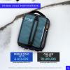 imageTitan High Performance Fridge Cold Expandable Insulated Lunch Box  BlackSilverJungle Hunt