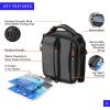 imageTitan High Performance Fridge Cold Expandable Insulated Lunch Box  BlackSilverSharkskin Gray