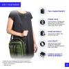 imageTitan High Performance Fridge Cold Expandable Insulated Lunch Pack  Olive Green