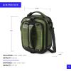 imageTitan High Performance Fridge Cold Expandable Insulated Lunch Pack  Olive Green