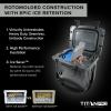 imageTitan PRO High Performance Ice Chest  25 Quart Capacity  Hard Cooler with Interior LED Light Ice Saver Performance Booster and Microban Protection  Granite Gray