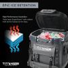 imageTitan PRO High Performance Welded Cooler  36 Can Capacity  Waterproof Cooler with Air Lock Latch and Leak Proof Interior  Bottomland Camo by Mossy OakGray