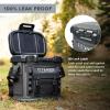 imageTitan PRO High Performance Welded Cooler  36 Can Capacity  Waterproof Cooler with Air Lock Latch and Leak Proof Interior  Bottomland Camo by Mossy OakGray