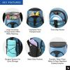 imageTitan by Arctic Zone Deep Freeze Backpack Cooler 24 CanMarine Blue