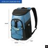 imageTitan by Arctic Zone Deep Freeze Backpack Cooler 24 CanMarine Blue