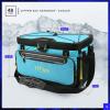 imageTitan by Arctic Zone Deep Freeze Cooler  Zipperless Hardbody Cooler  Deep Freeze Insulation HardBody Liner and SmartShelfBlue Lagoon