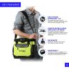 imageTitan by Arctic Zone Deep Freeze Cooler  Zipperless Hardbody Cooler  Deep Freeze Insulation HardBody Liner and SmartShelfCitrus